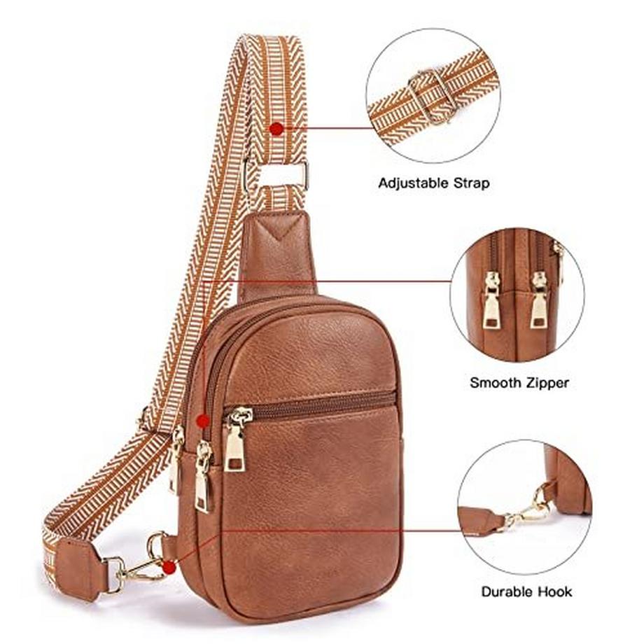 Only-bags.store Kunstleder Crossbody Sling Bag  