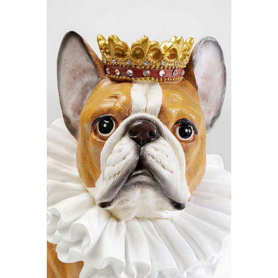 KARE Design Figurine déco King Dog marron 29  
