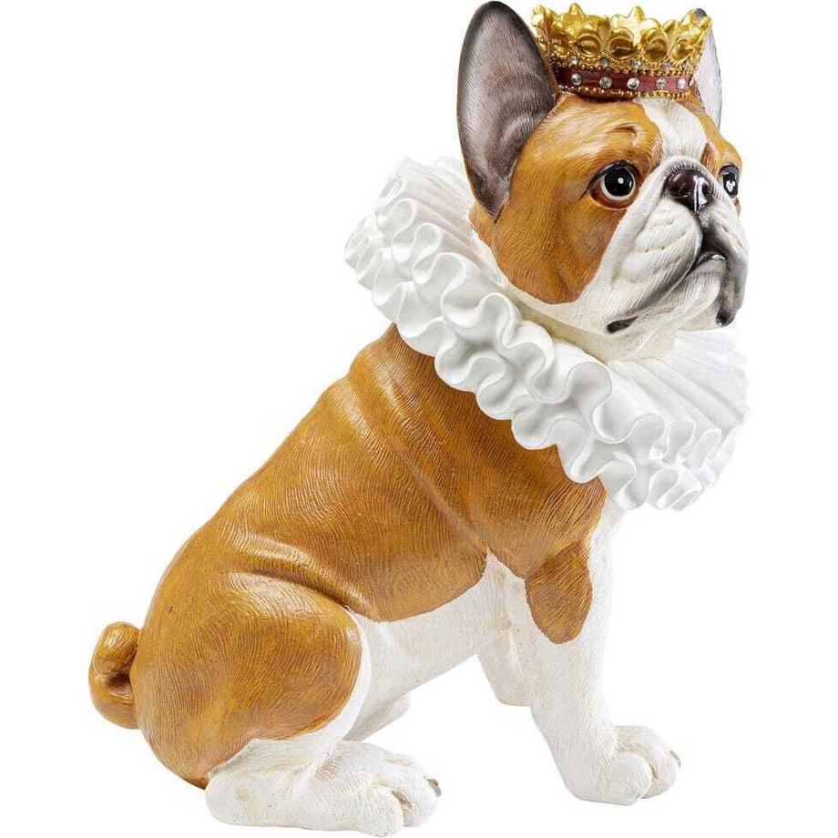 KARE Design Figurine déco King Dog marron 29  