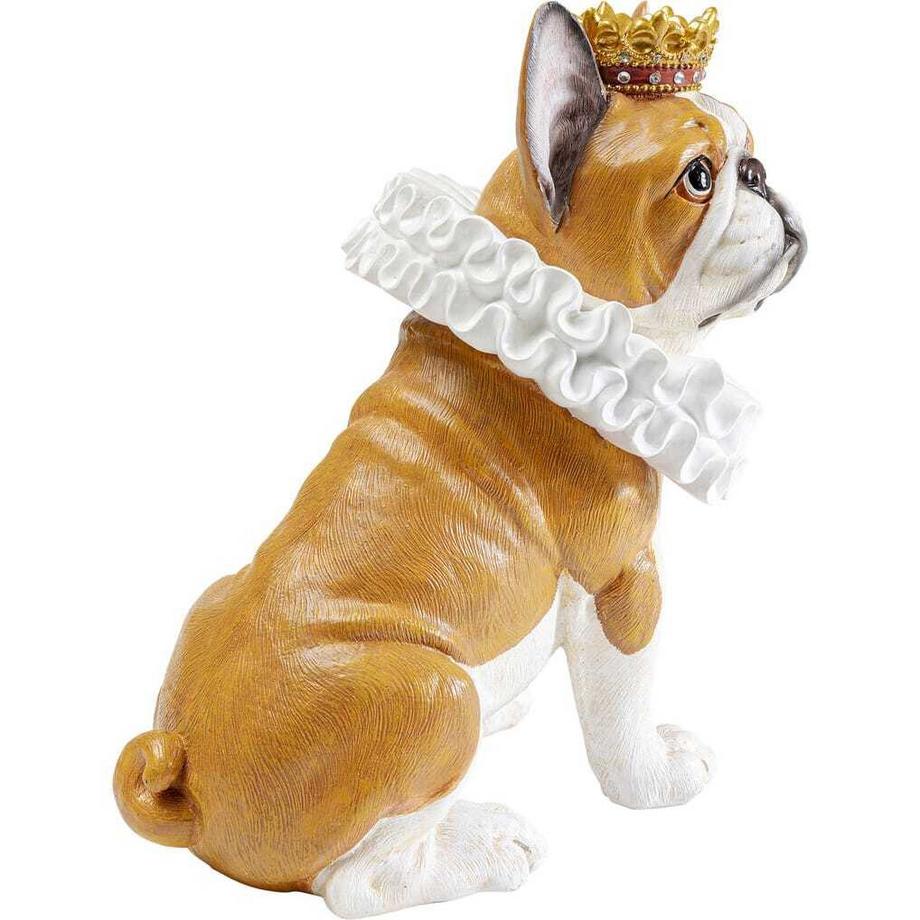 KARE Design Figurine déco King Dog marron 29  