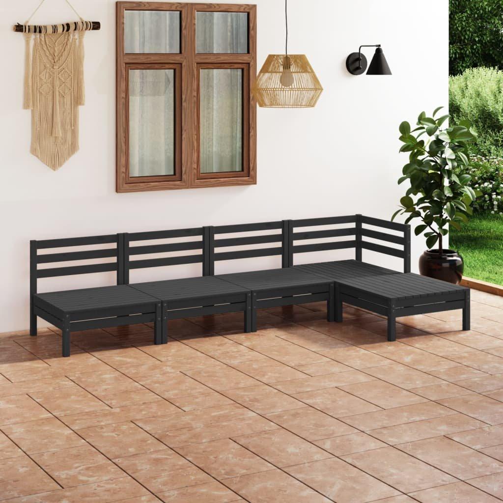 VidaXL Mobilier de jardin bois de pin  