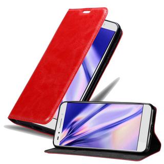 Cadorabo  Housse compatible avec Honor 7 - Coque de protection avec fermeture magnétique, fonction de support et compartiment pour carte 