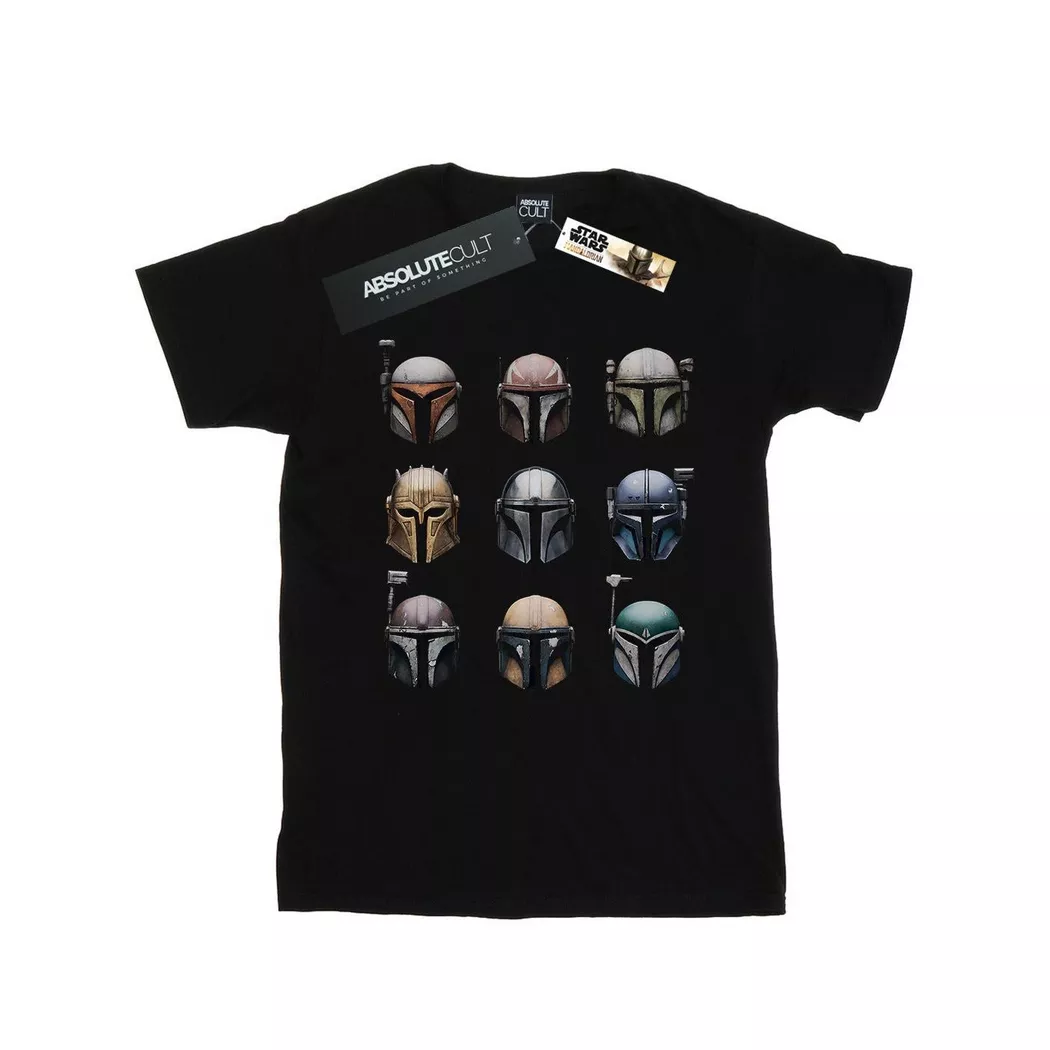 STAR WARS - The Mandalorian Display TShirt, für Damen, Schwarz, Größe S