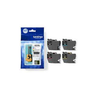 brother  BROTHER Valuepack Tinte CMYBK LC-421XLVAL DCP-J1050 500 Seiten 