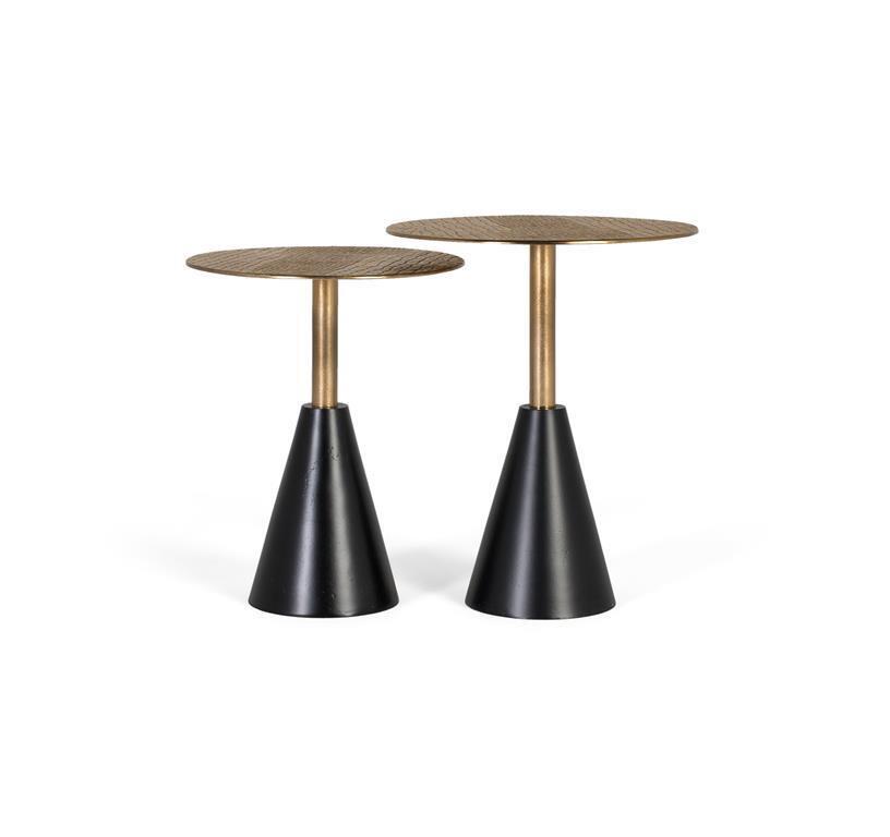 mutoni Table d&#039;appoint Selina (set de 2)  