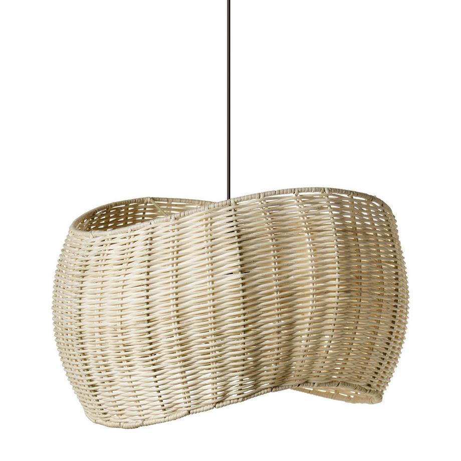Hängelampe aus Rattan  COAMO