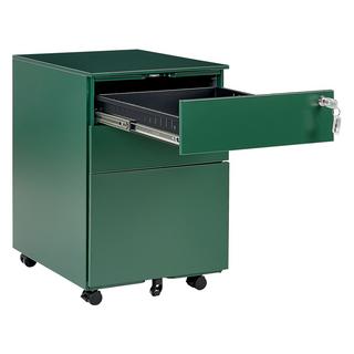 Beliani Meuble de rangement en Acier Moderne CAMI  