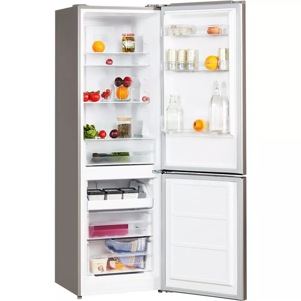 Kibernetik – KG293 Kühl-Gefrierkombination No Frost Chromstahl, One Size, Silber