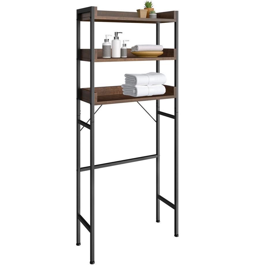 Tectake Étagère de salle de bain SEATTLE style industriel  