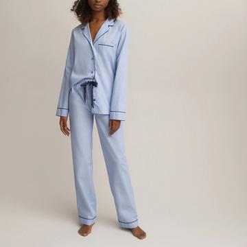 Pyjama effet chambray