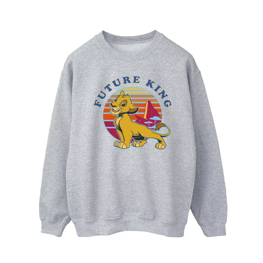 Disney - The Lion King Future King Sweatshirt, für Herren, Grau, Größe XXL