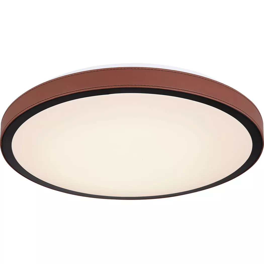 mutoni – Deckenleuchte Metall weiss LED 42x42x10, One Size, Multicolor