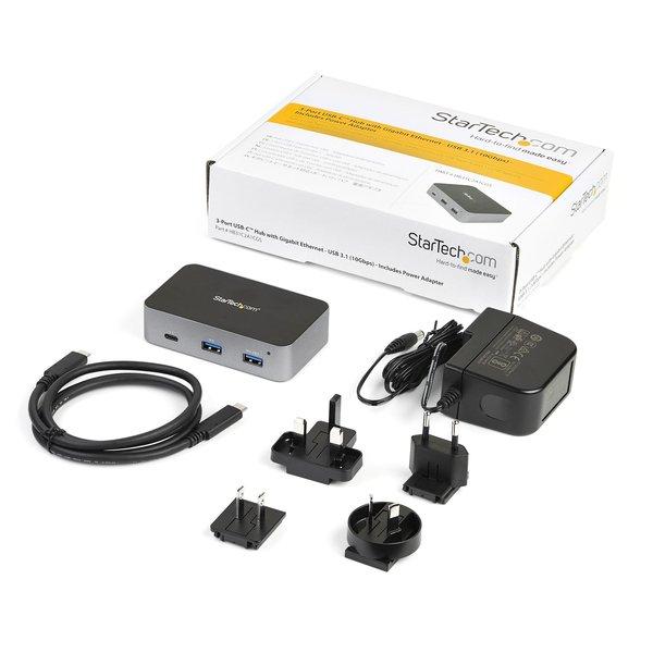 STARTECH  HB31C2A1CGS 3-Port-USB-C-Hub 