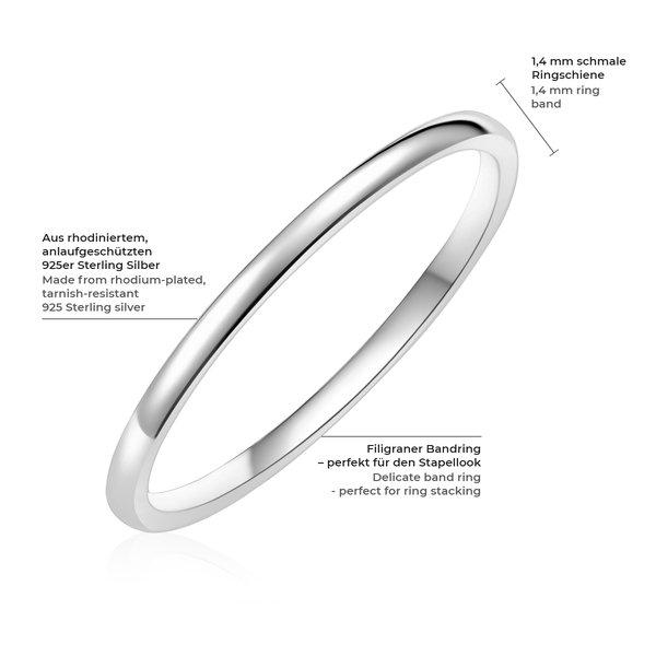 Glanzstücke München  Femme Bague en argent 