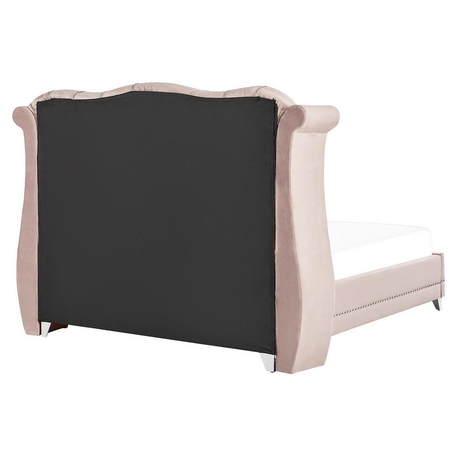 Beliani Letto en Velluto Glamour AYETTE  