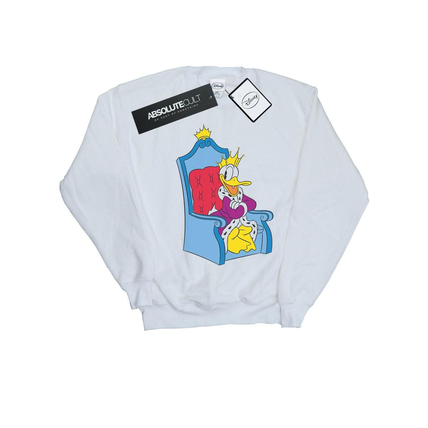 Disney  Donald Duck King Donald Sweatshirt 