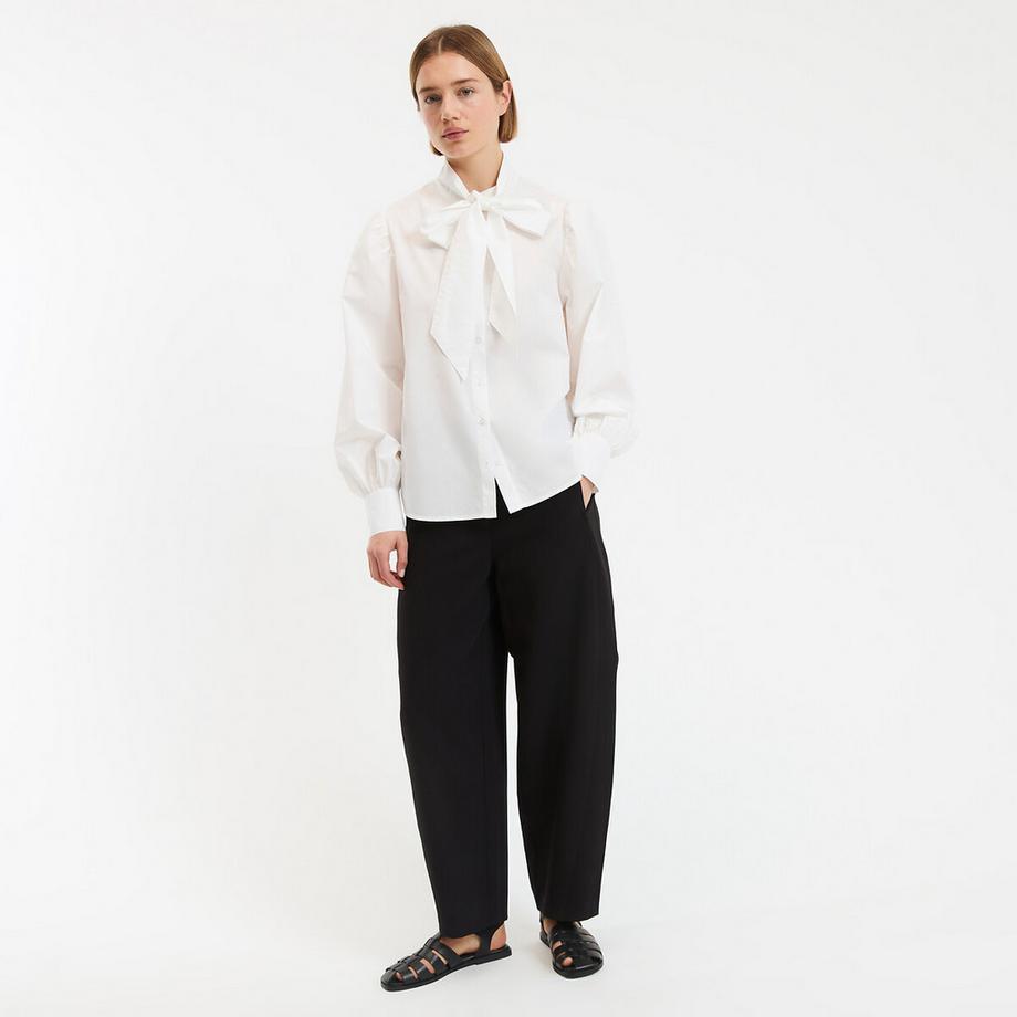 La Redoute Collections Ampia 7/8-pantaloni a barile  