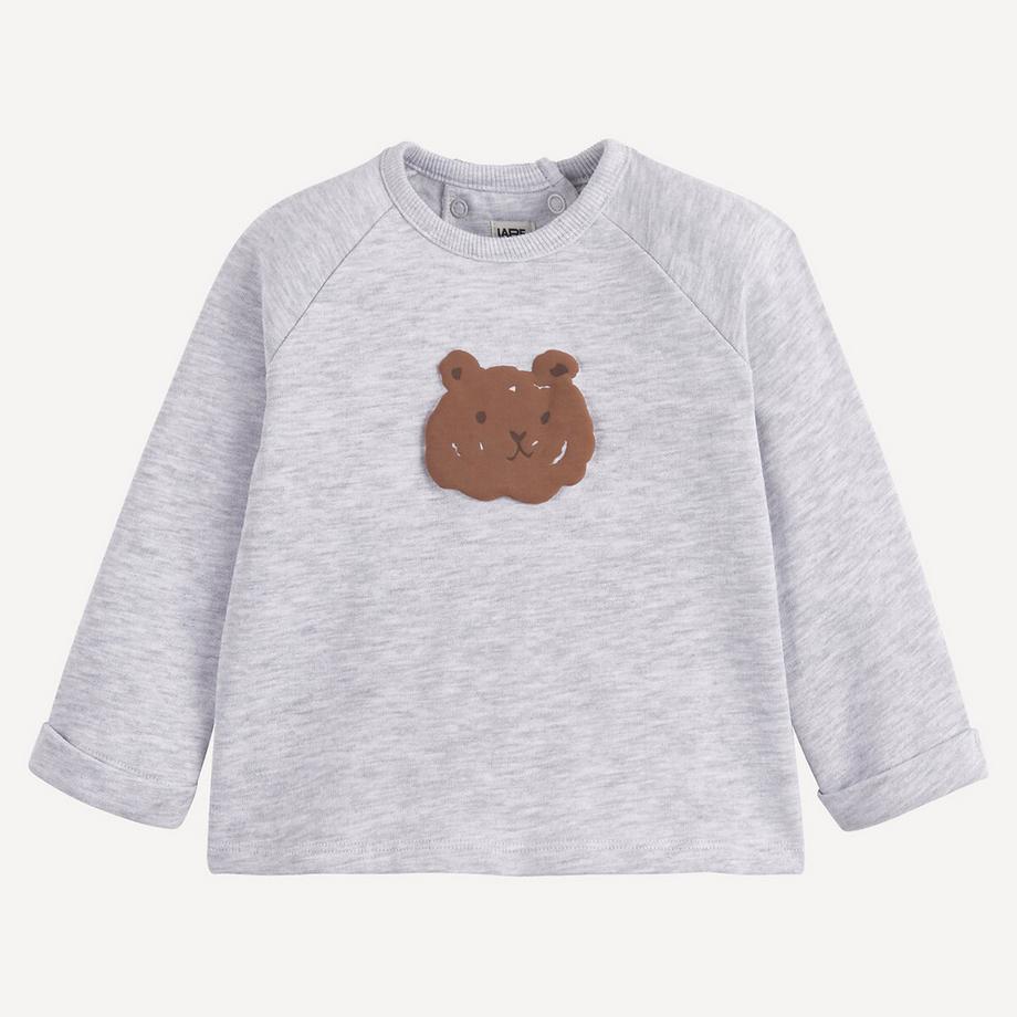 La Redoute Collections  Sweatshirt mit Rundhalsausschnitt 