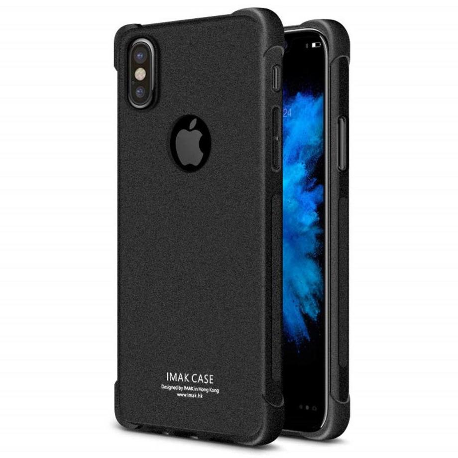 Imak  iPhone Xs / X - IMAK coque combi film de protection mat 