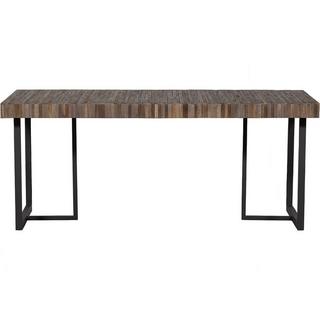 mutoni Esstisch Maxime Teak recycled natur 180x90  