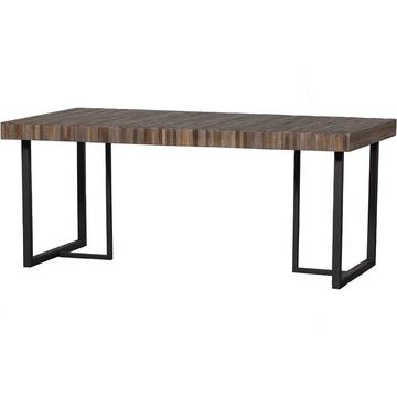 Tavolo da pranzo Maxime Teak riciclato naturale 180x90