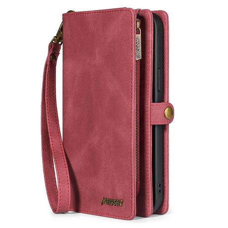 MEGSHI  iPhone 15 Plus - Megshi 2-1 Brieftaschen Hülle 