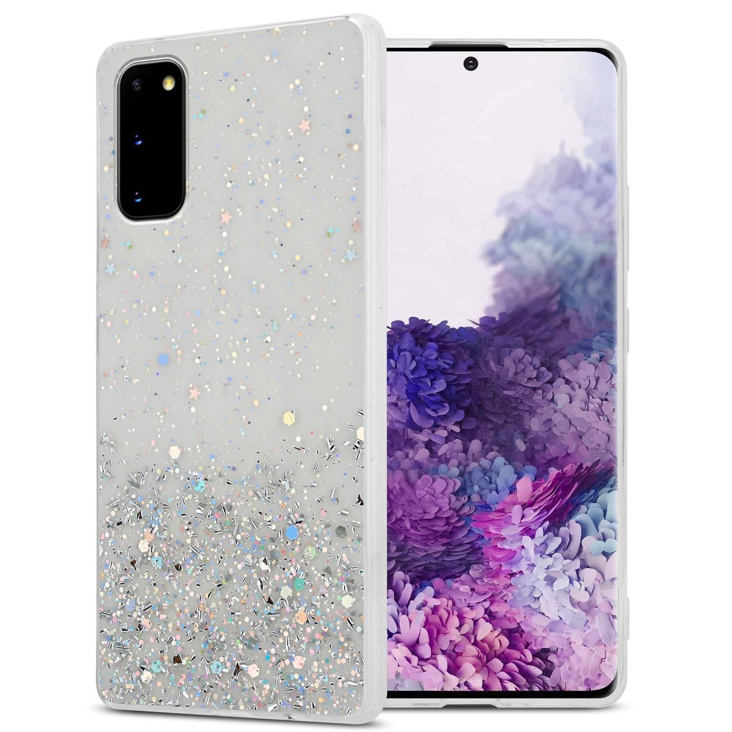 Image of Hülle für Samsung Galaxy S20 TPU Silikon mit funkelnden Glitter