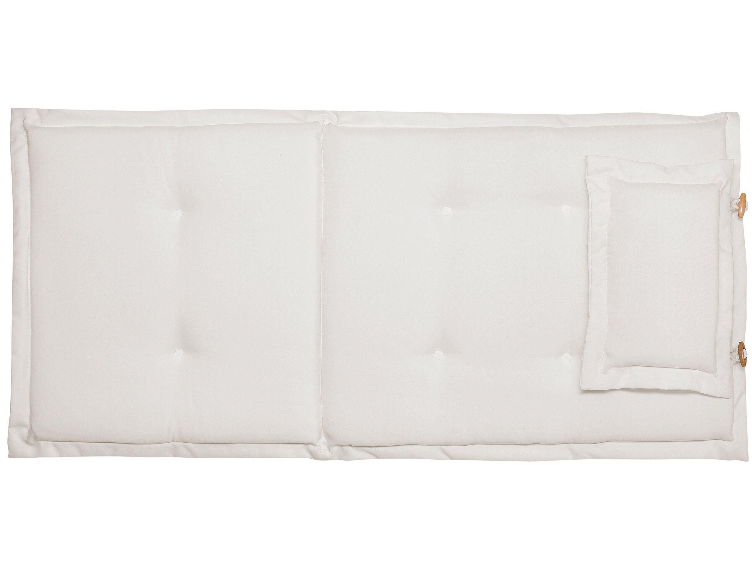 Beliani Lot de 8 coussins de jardin en Polyester Scandinave MAUI  