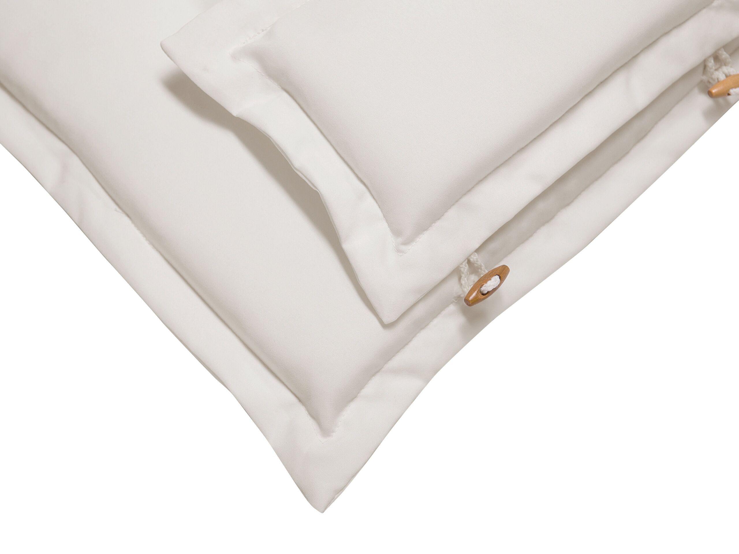 Beliani Sitzauflagen 8er Set aus Polyester Skandinavisch MAUI  