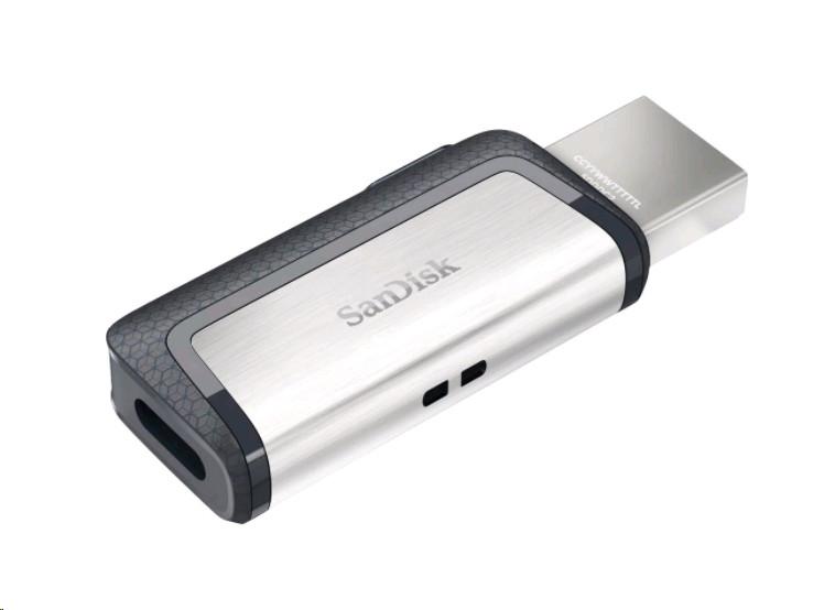 SanDisk  Ultra® - Dual USB Drive 32GB, USB-C 3.1, 150 MBs 
