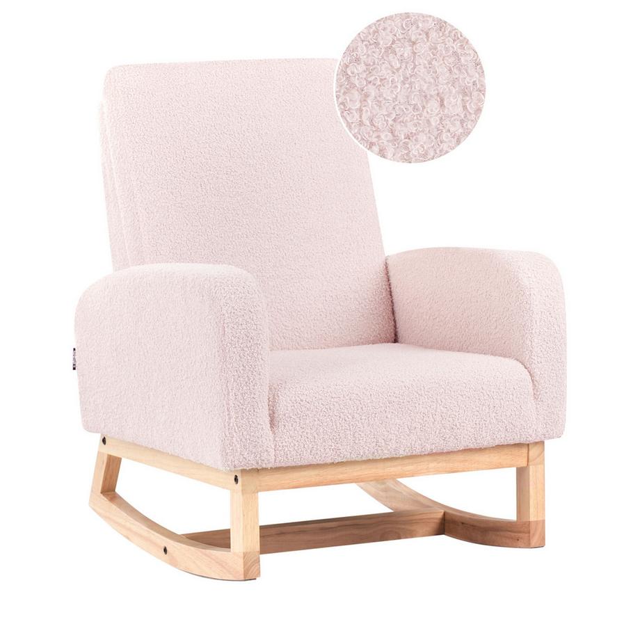 Kinderschaukelstuhl aus Bouclé Skandinavisch NORBY