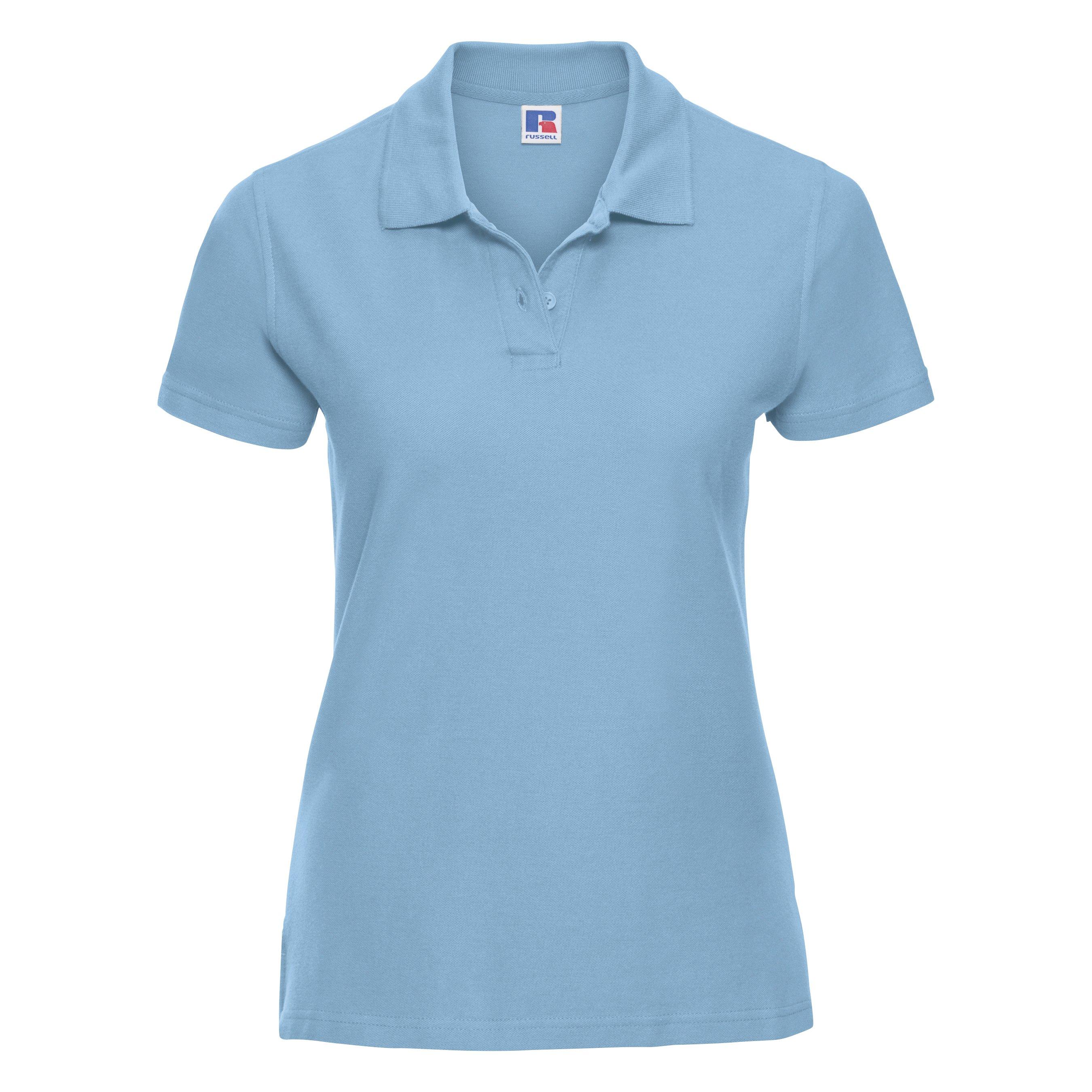 Image of Polo Shirt Europe Ultimate Klassik Kurzarm Damen Himmelblau XL