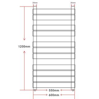 VidaXL Radiateur de serviettes  