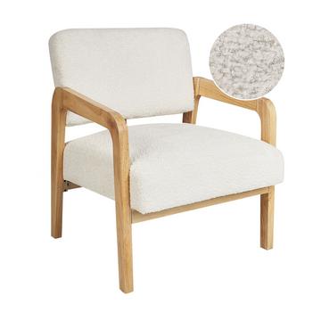 Fauteuil en Bouclé Moderne HJO