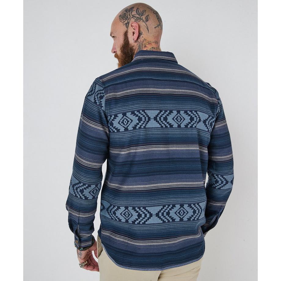 Joe Browns Camicia Maniche Lunghe Motivo A Strisce Azteche  