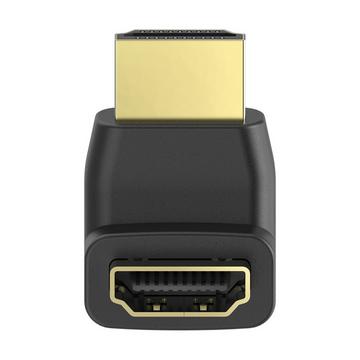 HAMA Adapter HDMI 90 Grad Gold Schwarz