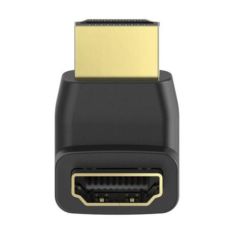 hama  HAMA Adapter HDMI 90 Grad Gold Schwarz 