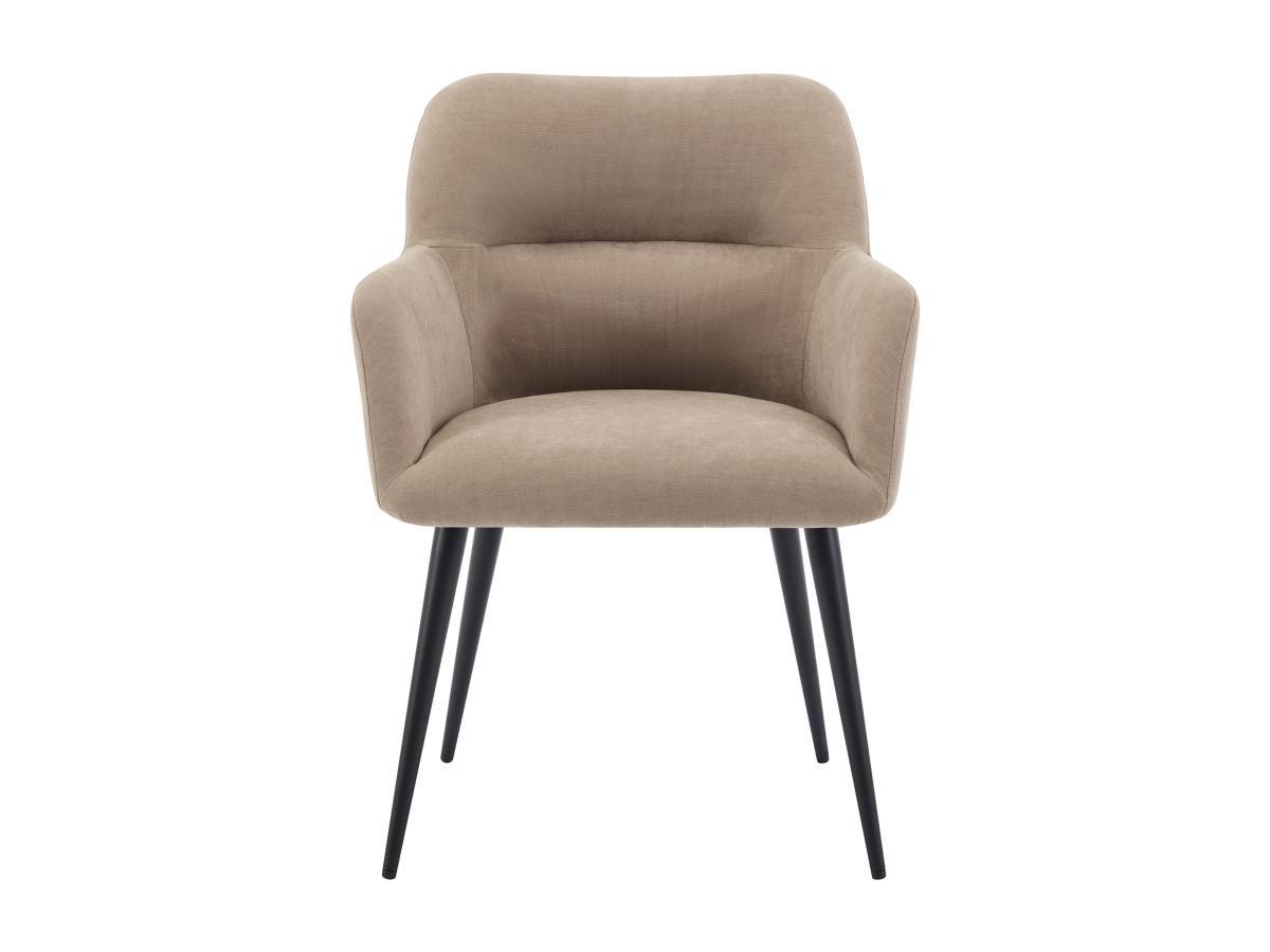 Vente-unique Stuhl 2erSet Stoff Metall HEKA  