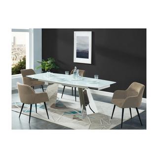 Vente-unique Stuhl 2erSet Stoff Metall HEKA  