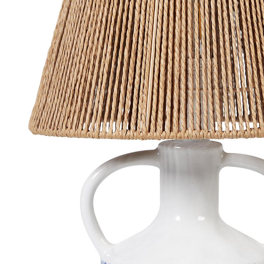 Beliani Lampada da tavolo en Ceramica  LARISSOS  