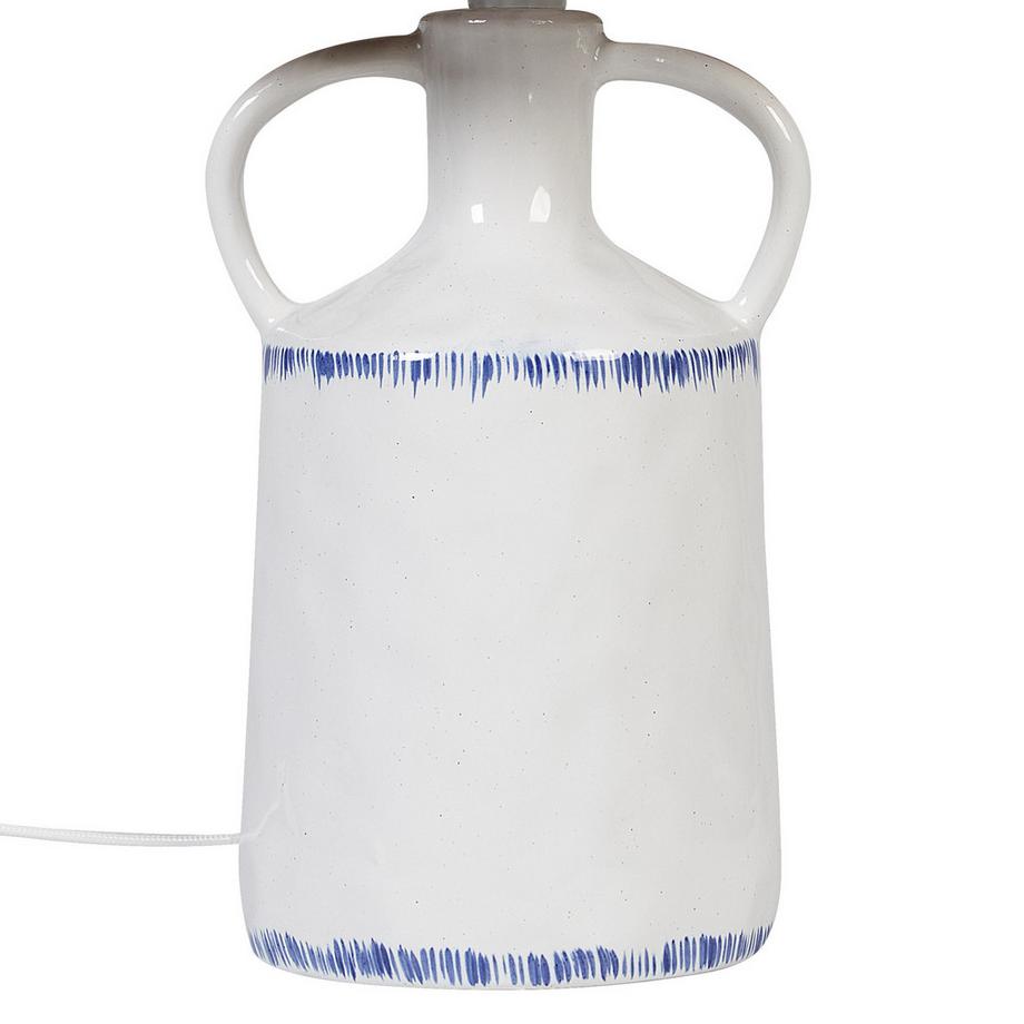 Beliani Lampada da tavolo en Ceramica  LARISSOS  