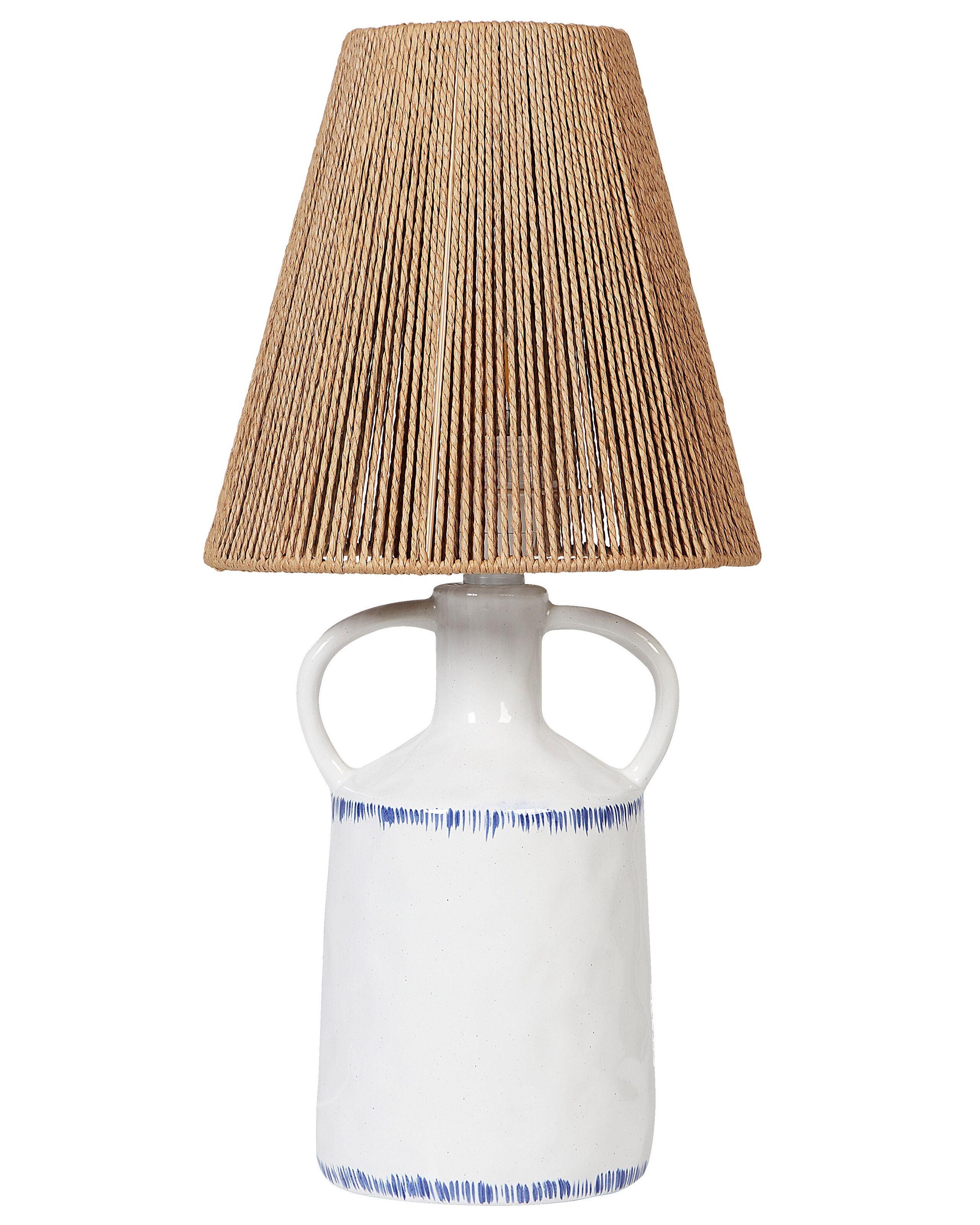 Beliani Lampe à poser en Céramique Boho LARISSOS  