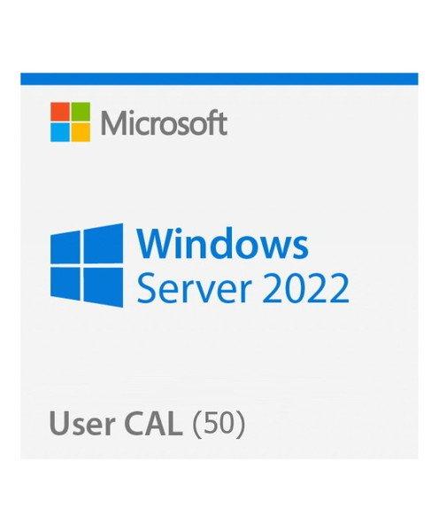 Microsoft  Windows Server 2022 CAL (50 user connections) - Chiave di licenza da scaricare - Consegna veloce 7/7 