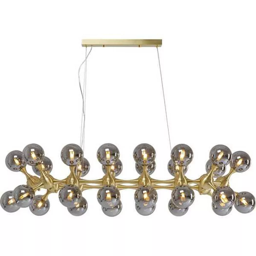 KARE Design – Hängeleuchte Atomic Balls Brass 140, One Size, Gold