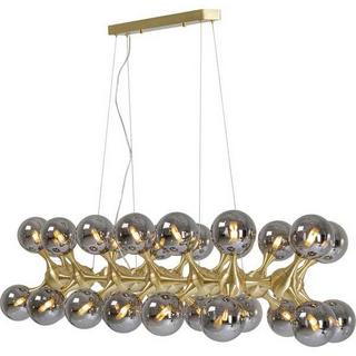 KARE Design Hängeleuchte Atomic Balls Brass 140  