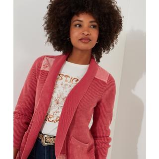 Joe Browns  Cardigan mit floralem Patchwork von Kante zu Kante 