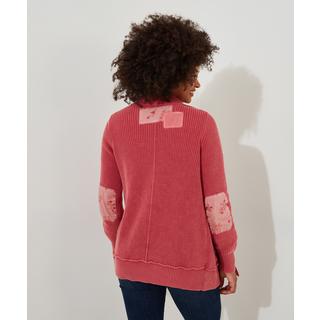 Joe Browns  Cardigan mit floralem Patchwork von Kante zu Kante 