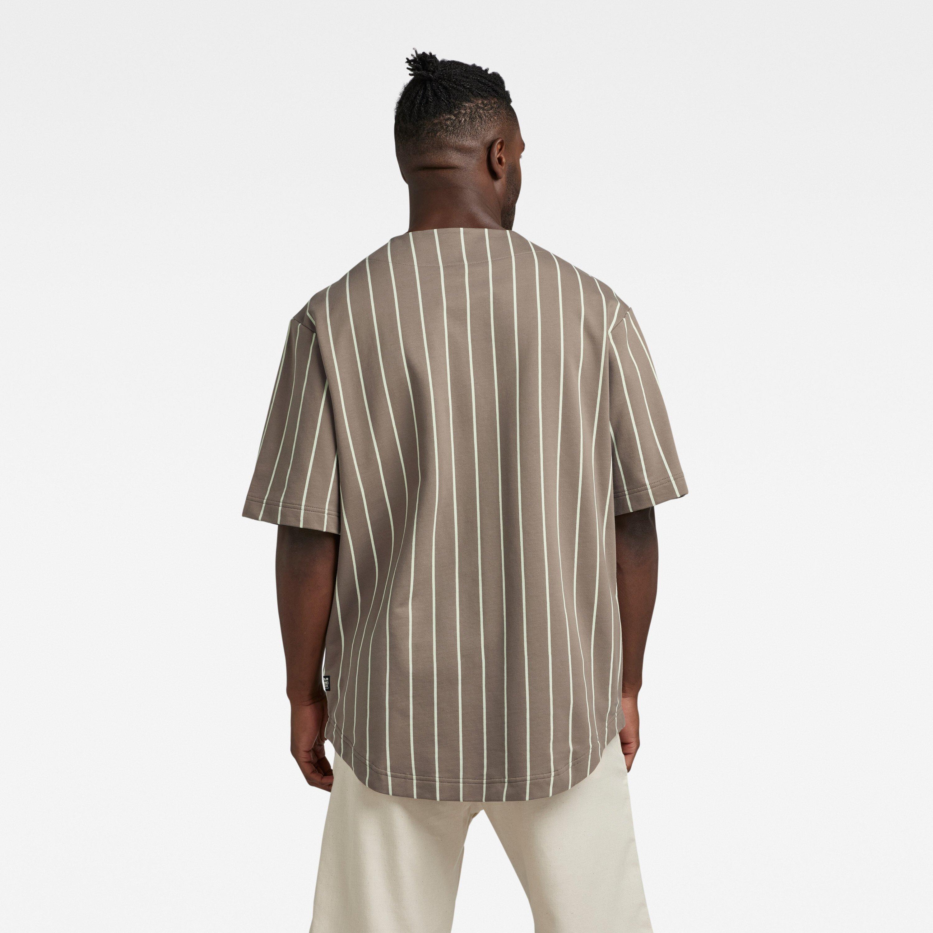 G-STAR Home Gestreiftes Oversized T-Shirt  