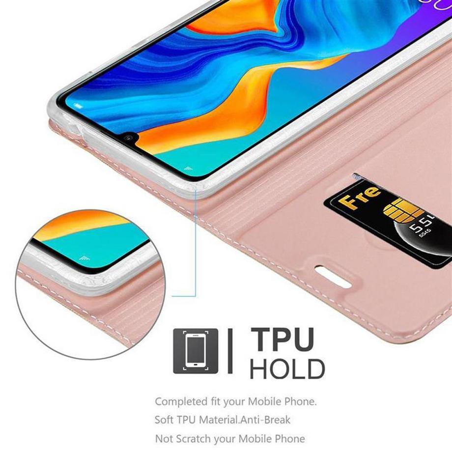 Cadorabo  Housse compatible avec Huawei P30 LITE - Coque de protection avec fermeture magnétique, fonction de support et compartiment pour carte 