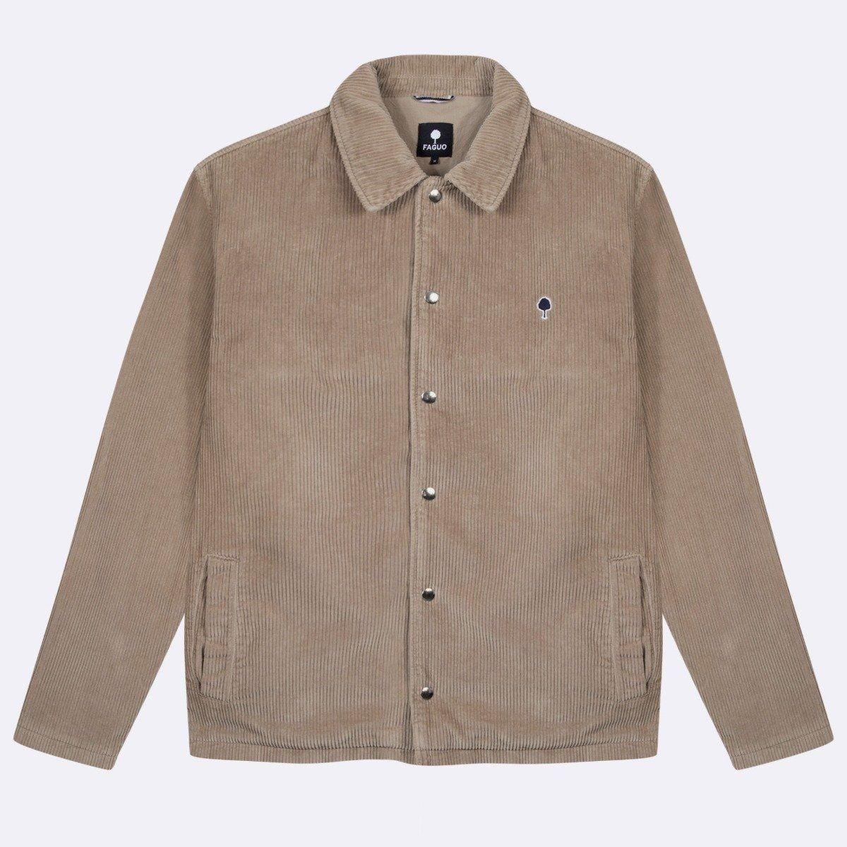 Image of F23ja0101 Sologne Jacket Cotton-xl Unisex Beige XL